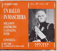 BJORLING JUSSI (tenore) - Un Ballo in Maschera