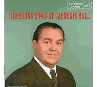JUSSI BJÖRLING "BJÖRLING SINGS AT CARNEGIE HALL" CD NEW