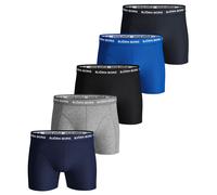 Bjorn Borg Hommes Solide 5 Paquet Coton Stretch Marque Ceinture Boxers 26% OFF