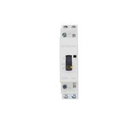BJPCTUSF Contacteur modulaire Domestique CC MCH8D-25M 2P 25A 12VDC 50/60HZ for Rail DIN avec Interrupteur de Commande Manuel(2nc)