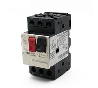 BJPCTUSF Démarreur de Moteur série GV2ME, Protecteur, disjoncteur à Bouton-Poussoir 3P Type magnéto-Thermique, MPCB(GV2-ME02C)