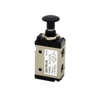 BJPCTUSF Vanne Push-Pull 3 Ports 2 Positions, série 3L 3L110-06 / 3L210-08 3L310-10, vanne de Commande pneumatique(with 4mm Fittings,3L210-08)