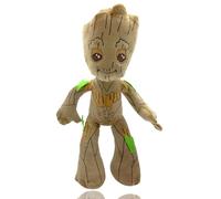 BJPERFMS Plush Groot, 30CM Poupée en Peluche Groot, Jouet en Peluche Kawaii, Poupée en Plush de Dessin Animé, Plushie Cadeau d'anniversaire pour Fans Enfants
