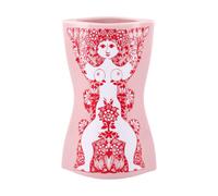Bjørn Wiinblad Vase Nina Pink-rouge. 16.5 cm