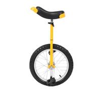 BJTDLLX Monocycle pour adulte de 16 pouces avec cadre monocycle, hauteur réglable de 71,1 à 81,28 cm, monocycle pour fitness, cyclisme, entraînement d'équilibre en plein air, capacité de charge de 110