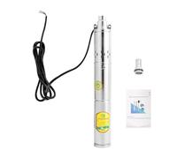 BJTDLLX Pompe submersible solaire 24 V 370 W Pompe submersible 1800 l/h Pompe à eau solaire Fontaine profonde 65 m