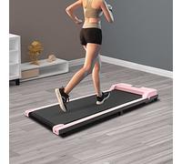 BJTDLLX Walking Pad Tapis de course pliable pour la maison avec écran LED et télécommande, tapis de course électrique de qualité supérieure, 1 à 6 km/h, pour la maison, le bureau, montage non inclus