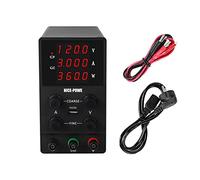 BJTYHT Alimentation 7 modes 120 V 3 A - Alimentation réglable - Mini Digital Power Bank Source Switching DC Bloc d'alimentation de laboratoire Entrée 220 V 50 Hz (couleur : 120 V3 A D)