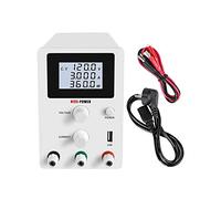 BJTYHT Alimentation 7 modes 120 V 3 A - Alimentation réglable - Mini Digital Power Bank Source Switching DC Bloc d'alimentation de laboratoire Entrée 220 V 50 Hz (couleur : 120 V3 A A)