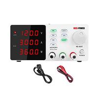 BJTYHT Alimentation 7 modes 120 V 3 A - Alimentation réglable - Mini Digital Power Bank Source Switching DC Bloc d'alimentation de laboratoire Entrée 220 V 50 Hz (couleur : 120 V3 A G)