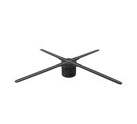 BJTYHT Projecteur Holographique Fan Publicité Machine Naked Eye 3D Projection holographique Stéréo Imagerie 70 Virage Mural Virage Flottant Imagerie de fête (Size : 65cm)