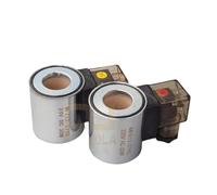 BJWVHGGE Bobine d'électrovanne hydraulique MFZ12-37YC, 220V/110V/24V/12V/48V/72V/60V, diamètre du trou 23MM, hauteur 51MM, cuivre