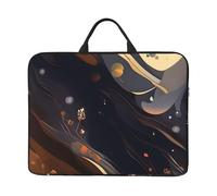 Bjyccar Sac pour ordinateur portable de 14" avec doublure antichoc et design portable, adapté pour un usage professionnel et quotidien.