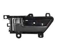 BJYXSHOP Poignée de porte intérieure intérieure avant gauche côté conducteur de rechange pour Hyundai Veracruz 2007 2008 2009 2010 2011 2012 - Noir