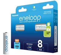 [BK-3MCDE/8BE] Panasonic Eneloop Pack 8 Piles Rechargeables Mignon AA 2000mAh...
