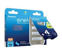 [BK-4MCDEC4BE] Panasonic Eneloop 4 Piles Rechargeables Ni-MH Micro AAA 800mAh...
