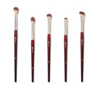 BK BEAUTY - Lot de 5 pinceaux de maquillage professionnels pour estomper, estomper et définir | Ensemble de fards à paupières de qualité supérieure pour un look impeccable