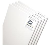 BK BILDERRAHMEN KOLMER 4 B.K. Plus Toiles sur châssis 20x30 cm | 100% Coton, apprêt Multiple | Support de Peinture Premium, châssis entoilés prêts à Peindre