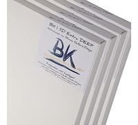 BK BILDERRAHMEN KOLMER 4 Toiles sur Chassis B.K. Deep Edge 80x100 cm | Super Profondeur, prêtes à Peindre, 100% Coton