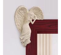 BK&MF Ange Rédempteur Déco de Porte, Sculpture Vintage d'ailes d'ange à Suspendre, Décoration Murale pour Seuils et Coins de Table, Idée Cadeau Originale,Right,4x6inch