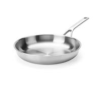 BK x Peter Goossens Poêle à Frire 28 cm, Acier Inoxydable 3 Couches | Sans Revêtement, Compatible Induction,Lave-Vaisselle et Four jusqu’à 220 °C