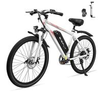 BK15 Vélo électrique Tout Terrain 26", Moteur 250W Puissant, Batterie 432Wh Amovible, 7 Vitesses Shimano, Jusqu’à 80 km d’autonomie