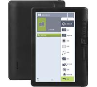 BK7019 Lecteur de livres électroniques 7 pouces, résolution 800*480 | 16GB | Batterie 2100 mAh intégrée, noir