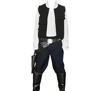 bkaishb Cosplay Costume for The Force Awakens Han Solo