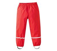 Bkazwe Pantalon de Pluie Enfant, Pantalon Coupe-Vent et Imperméable pour Garçons Filles, Léger Anti-Boue Séchage Rapide avec Bande Réfléchissante, Surpantalon Pluie Randonnée Plein Air 1-12 Ans