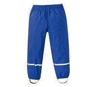 Bkazwe Pantalon de Pluie Enfant, Pantalon Coupe-Vent et Imperméable pour Garçons Filles, Léger Anti-Boue Séchage Rapide avec Bande Réfléchissante, Surpantalon Pluie Randonnée Plein Air 1-12 Ans