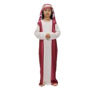 Bkazwe Tenue de Berger pour Enfant Déguisement De Saint Joseph, Costume Personnage Biblique pour Filles et Garçons - Thème de noël Dress Up, Roi Mage pour Spectacle de Noël, Église et Carnaval