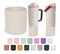 BKBY Bottes hautes en silicone compatibles avec les bouteilles et gobelets Owala FreeSip Sway de 887 ml et 1200 ml, grande housse de protection antidérapante pour gobelet et bouteille Freesip Sway