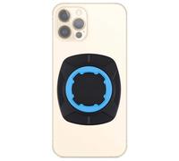 BKCREATIONS Adaptateur Universel pour Support Moto et Vélo - Fixation Rapide Compatible avec Le Système Quad Lock - Adhésif pour Smartphone et Coque, Noir
