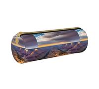 BKDODKS Beauty Grand Canyon Trousse à crayons en cuir avec fermeture éclair pour adultes, blanc, Taille unique