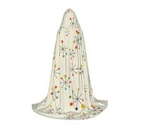 BKDODKS Cape à capuche rétro moderne pour Halloween, unisexe, pour cosplay, gothique, Renaissance et plus encore