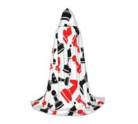 BKDODKS Cape unisexe à capuche pour cosplay, gothique, Renaissance et plus