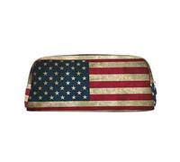 BKDODKS Grande trousse à crayons avec fermeture éclair - Motif drapeau américain - Pour le travail et les voyages