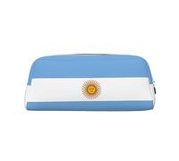 BKDODKS Grande trousse à crayons avec fermeture éclair - Motif drapeau argentin - Pour le travail et les voyages - Trousse multifonction