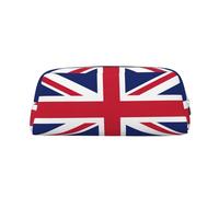 BKDODKS Grande trousse à crayons avec fermeture éclair - Motif drapeau britannique - Multifonctionnel
