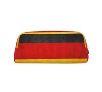 BKDODKS Grande trousse à crayons avec fermeture éclair - Motif drapeau de l'Allemagne - Trousse multifonction