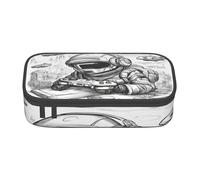 BKDODKS Trousse à crayons multifonction monochrome avec impression de jeu - Fournitures préférées pour adultes