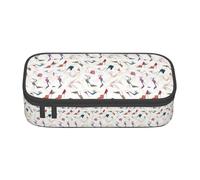 BKDODKS Trousse multifonction à talons hauts avec impression de chaussures pour papeterie, sac de rangement, fournitures préférées pour adultes