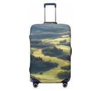 Bkdogkt Shining Overlook Housse de protection de bagage personnalisée pour voyage et affaires, noir, Medium
