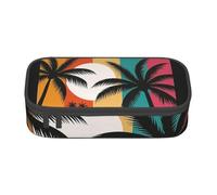 Bkdogkt We're going to Florida Print Trousse de rangement fonctionnelle pour bureau et voyage 21,6 x 5,1 x 9,4 cm
