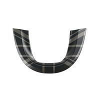 BKDONMAA Compatible avec Les Voitures Mini Cooper F56 F55 Countryman F60 Clubman F54 (Autocollant de Protection for Lampe de Lecture de Plafond intérieur)(The Black Flag SOS)