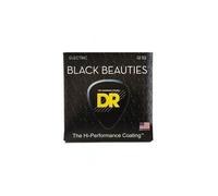 DR BKE-12 - Black Beauties - Black, jeu guitare électrique, Extra Heavy 12-52 G