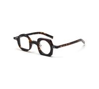 BKEKM Monture de Lunettes Montures de Lunettes Montures de Lunettes en acétate Montures de Lunettes asymétriques créatives Unisexe avec lentilles Lunettes décoration Parfaite Ultra-léger