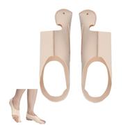 Bkemkri 1 Paires Hallux Valgus Chaussettes, Correcteur D'hallux Valgus avec Plaques Réglables, Lavables Séparateur D'orteils en Marteau Redresser les Orteils, Séparateur Orthese Antidérapantes