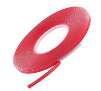 Bkemkri 1 Rouleau Scotch Double Face Transparent, Ruban Adhésif Double Face Acrylique, Ruban Double Face Extra Fort, Scellé, Étanche à la Poussière, pour Voiture, Moto, Maison, Plaque en Verre (10m)