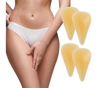 BKEPDY 4 Pièces Camel Toe Concealer de Silicone Chameau Réutilisables Invisibles Antidérapant sans Couture Coussinets pour Bikini Leggings Maillots Bain